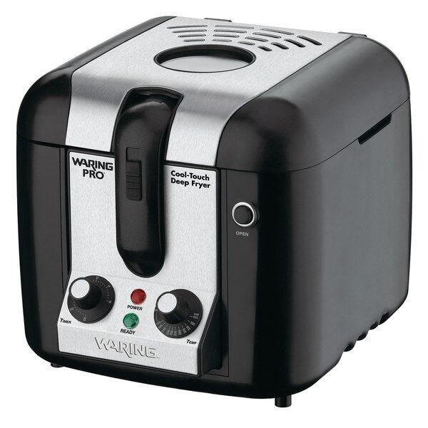 Waring WPF100BPC Pro Black Cool Touch Deep Fryer Free Shipping Today