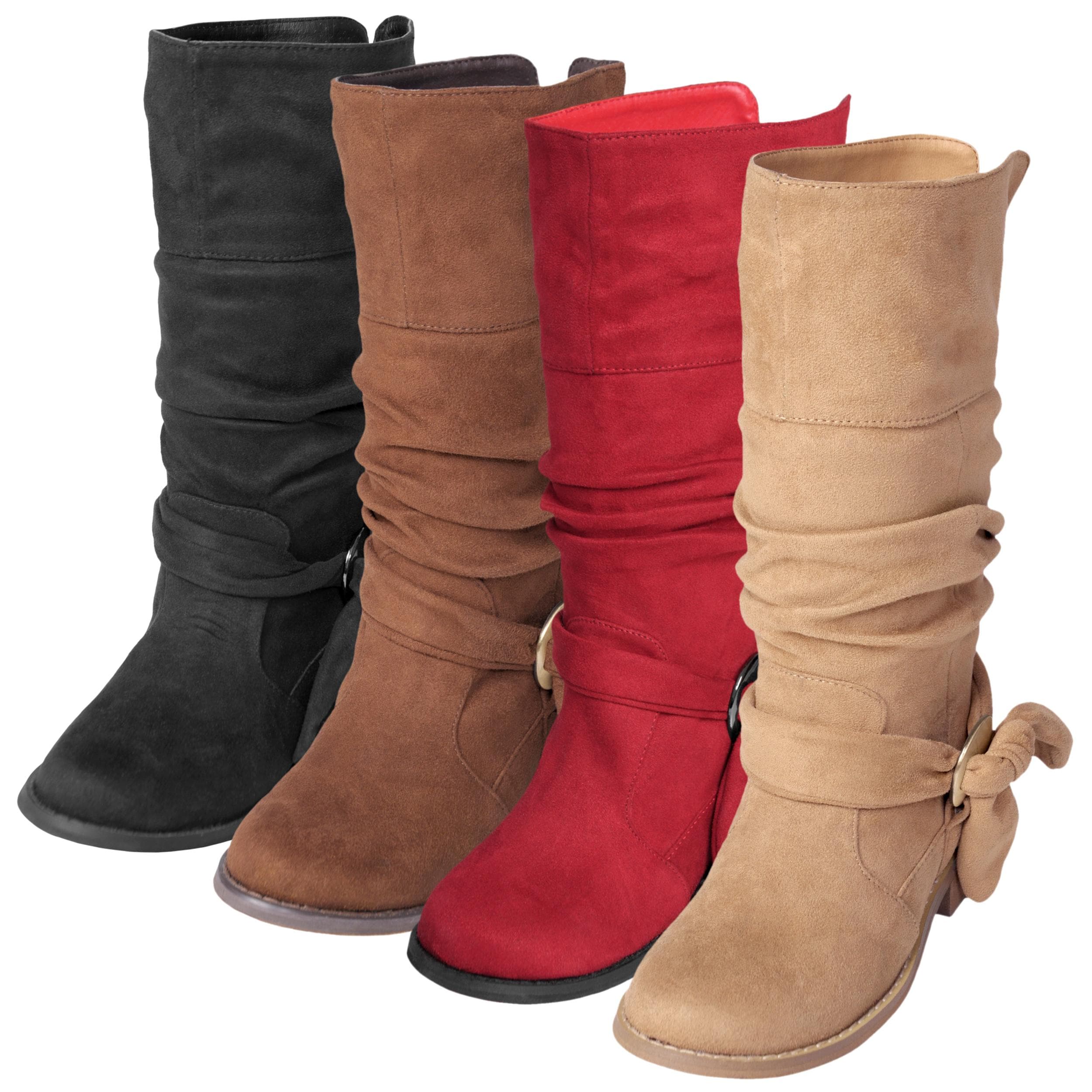 Two Lips Brand Girl's 'TooBootleg' Knot Detail Slouchy Mid-calf Boot ...