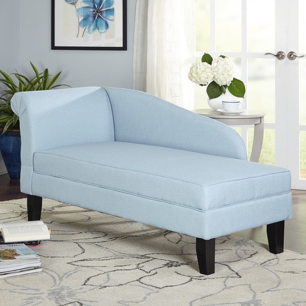 Simple Living Chaise Lounge with Storage Compartment On Sale Bed Bath Beyond 6053486