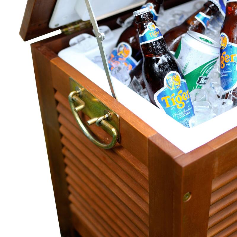 Merry Products Wooden Patio Cooler