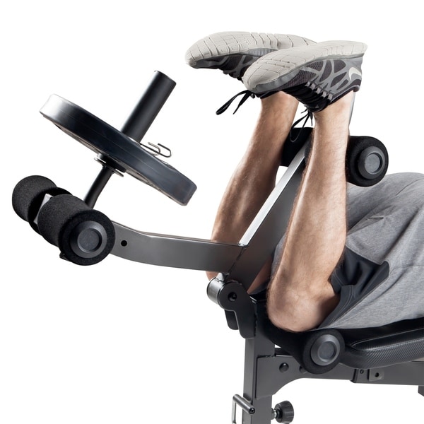 marcy adjustable olympic weight bench with leg developer