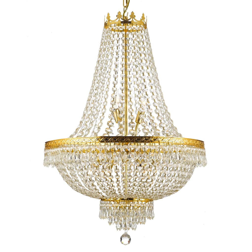 Gallery Empire Crystal 9-light Chandelier