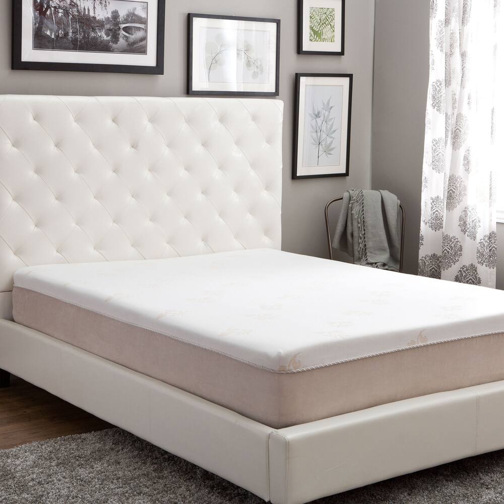 Grande Hotel Collection Trizone Memory Foam 11-inch Queen-size Posture Support Mattress - White