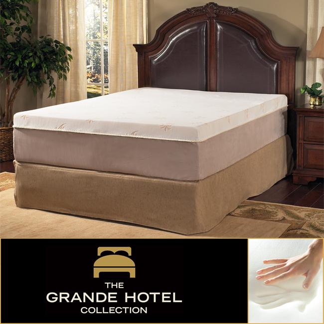 Grande Hotel Collection Posture Support 14 inch Queen size Trizone Memory Foam Mattress