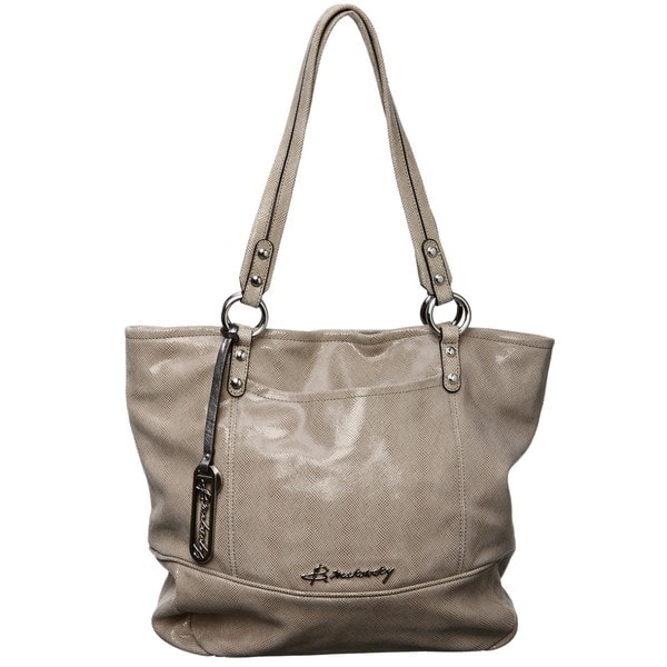 B Makowsky Margene Leather Tote Bag Free Shipping Today B Makowsky Margene Leather Tote Bag