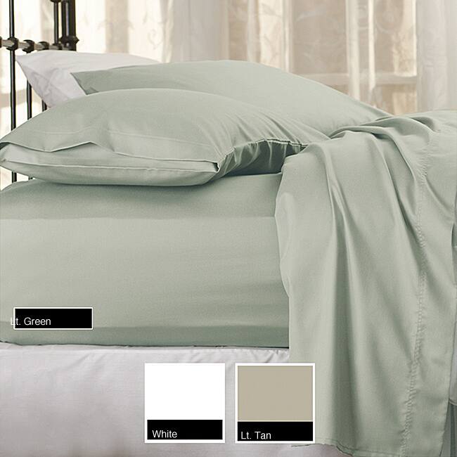 Sealy Cotton Sateen 300 Thread Count Sheet Set