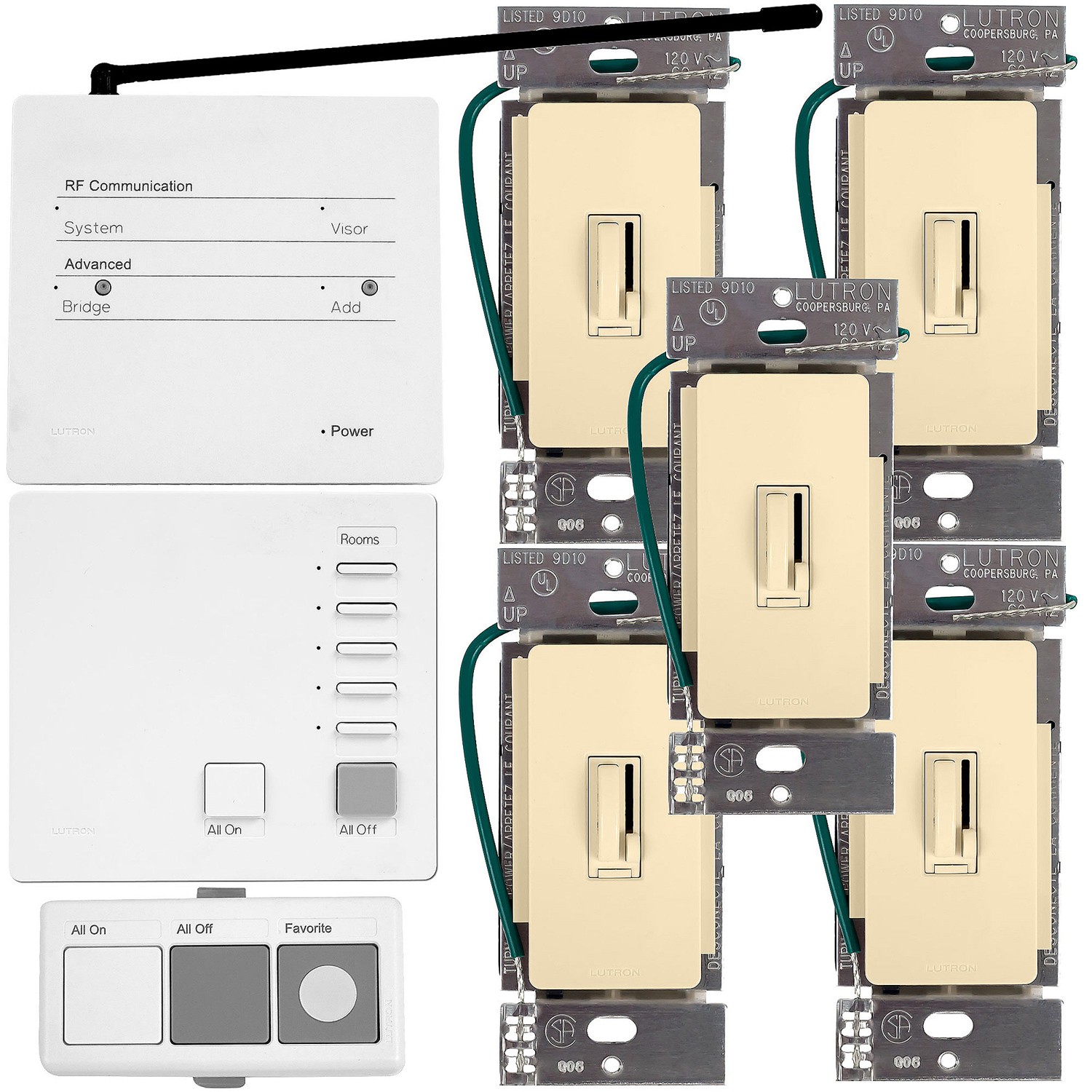 Lutron AuroRa Wireless Lighting Control System  