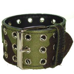 Nemesis Camouflage Eyelet Canvas Watch Band Nemesis Watch Bands