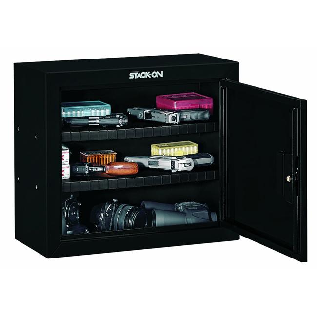 Stack on Steel 2 shelf Pistol/ Ammo Cabinet Gun Safe