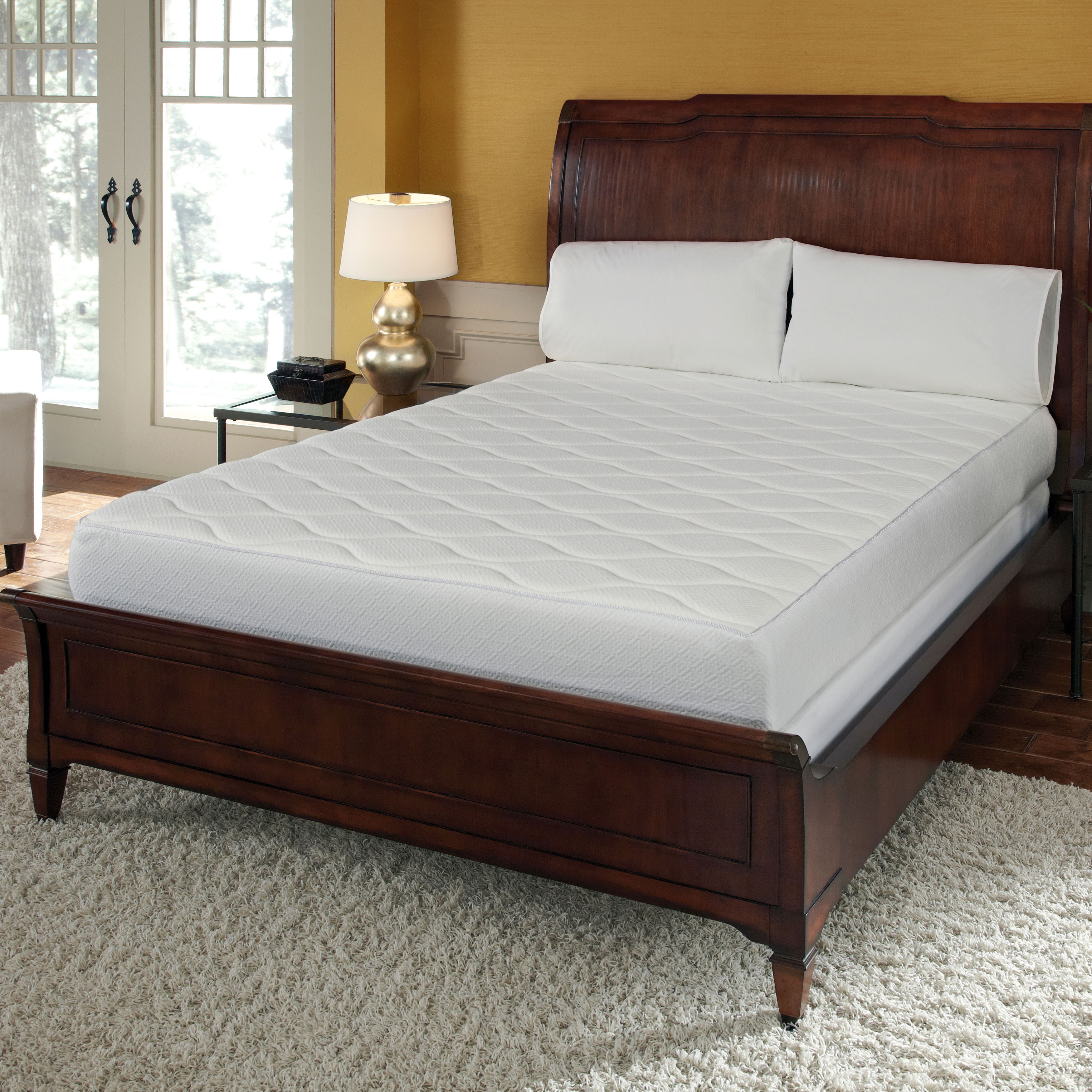 Quilted Top 10 inch Full size Memory Foam Mattress  