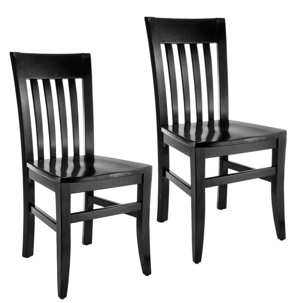 Slat Back Chairs jacob slat-back dining chairs (set of 2) - free shipping today Slat Back Chairs jacob slat-back dining chairs (set of 2) - free shipping today