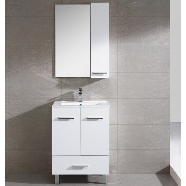 Fine Fixtures Atwood 23 Inch White Vanity Free Shipping Today Fine Fixtures Atwood 23 Inch White Vanity