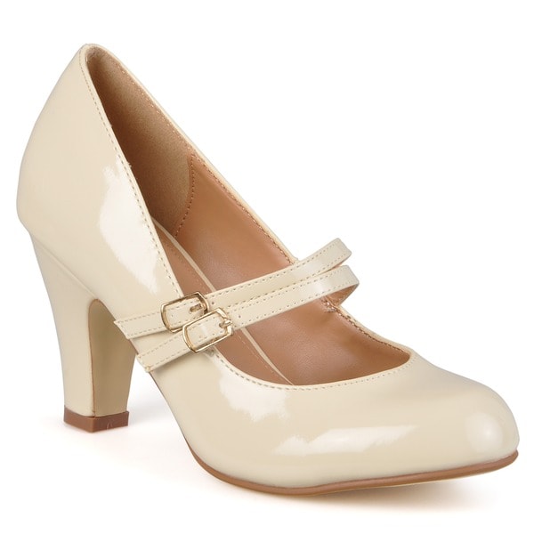 Shop Journee Collection Women's 'WENDY-09' Patent Mary Jane Pumps - On ...