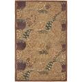 Safavieh Handmade New Zealand Wool Moments Beige Rug - 3'6 x 5'6