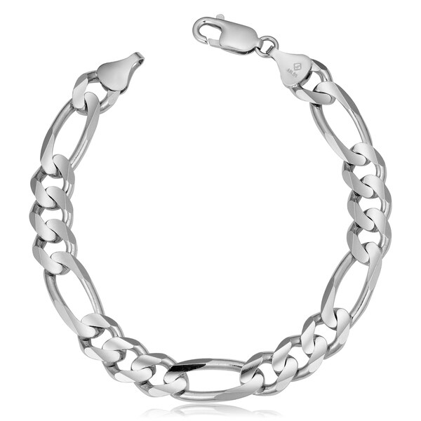 figaro bracelet 14k