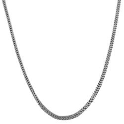 GWOOD Snake Style Silver Color 36 Inch Long Necklace with Lobster Claw Clasp GWOOD Snake Style Silver Color 36 Inch Long Necklace with Lobster Claw Clasp