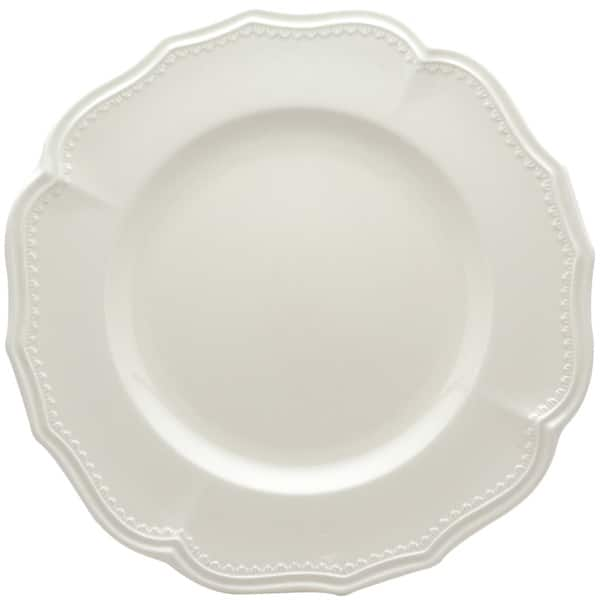 Blance 4-Piece Porcelain Dinner Plate Sets with 11 and 13.25