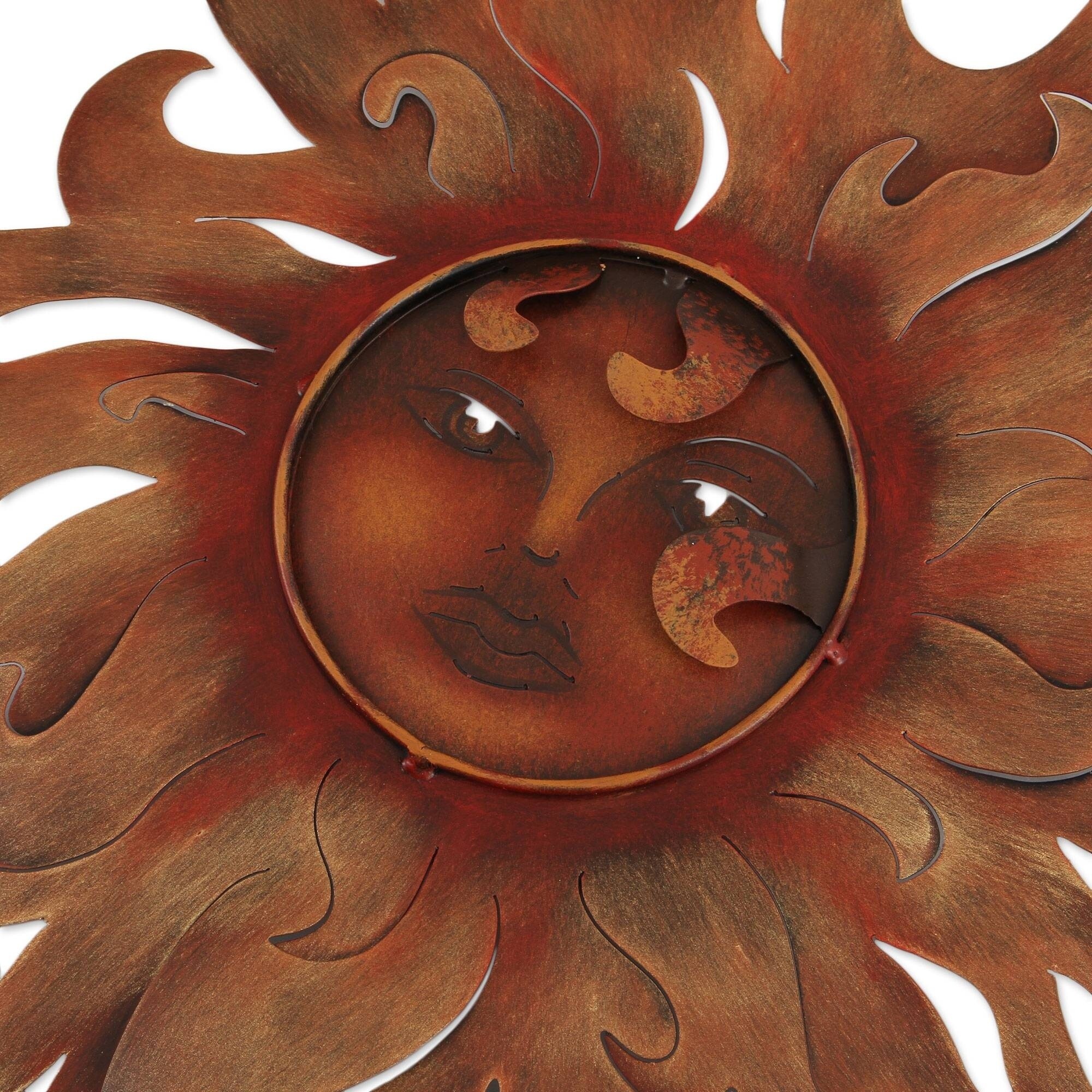 Shop Handmade Lady Of The Sun Metal Wall Art Mexico Overstock 6072211