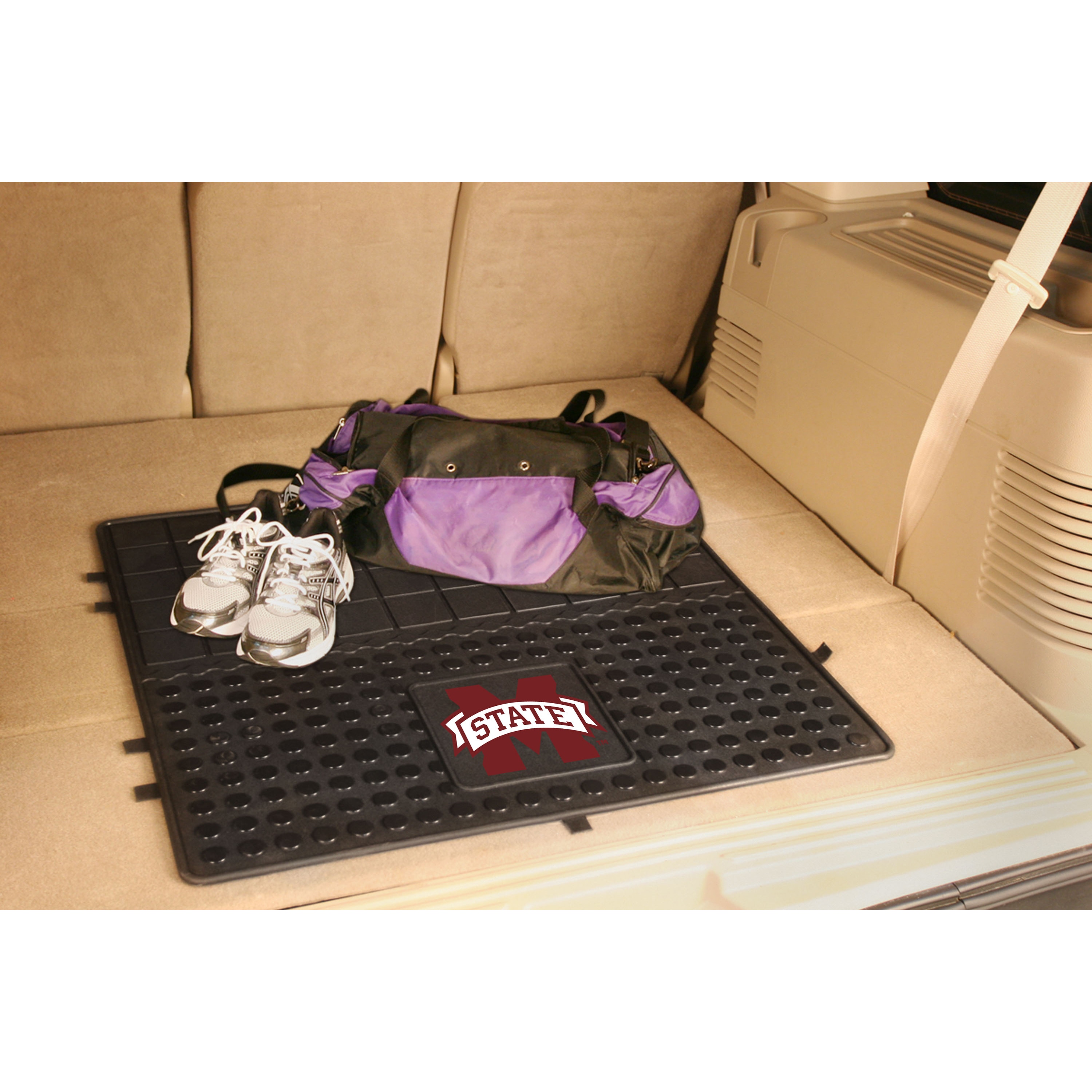 Fanmats Mississippi State Heavy Duty Vinyl Cargo Mat (100 percent vinylDimensions 31 inches high x 31 inches wide)