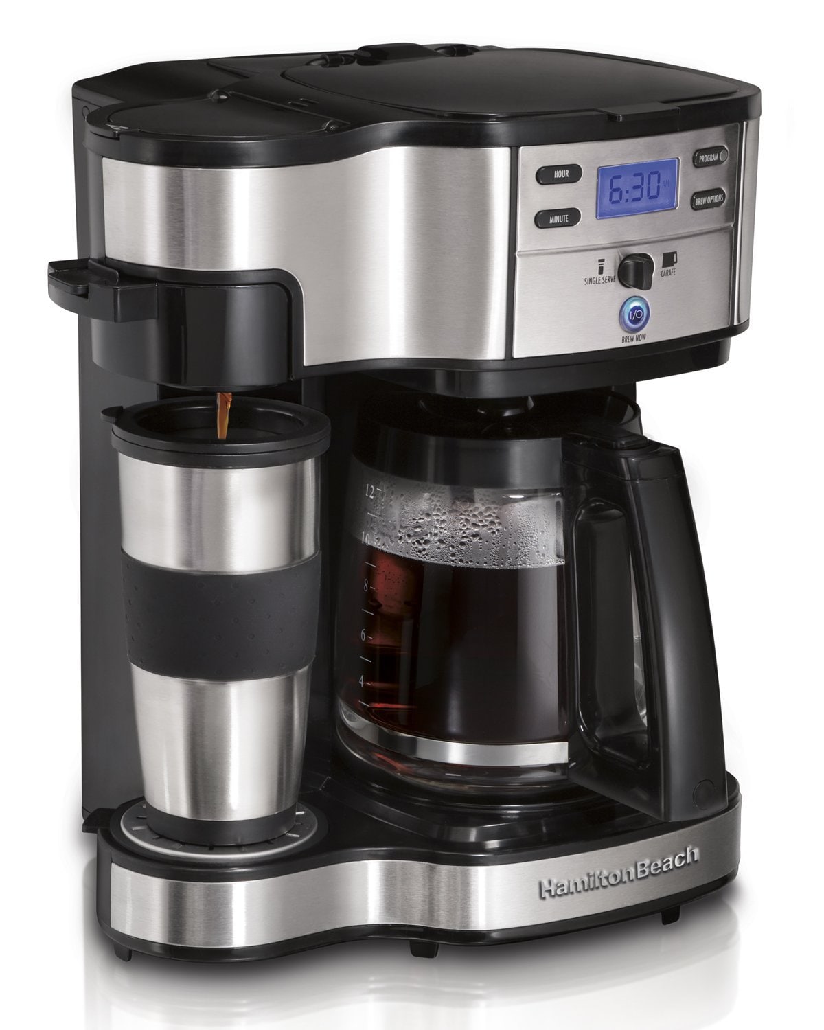 Hamilton Beach discount coffee maker and Keurig cup