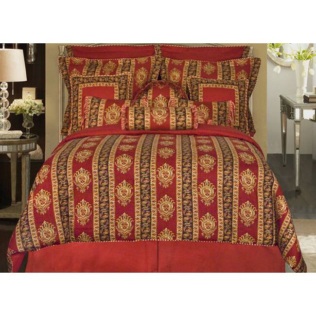Kings Road 4-Piece Queen-size Comforter Set - Multi