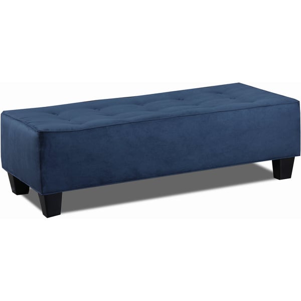 Vanderbilt 36 x 24 Tufted Panel Stitched Padded Hinged Storage Ottoman