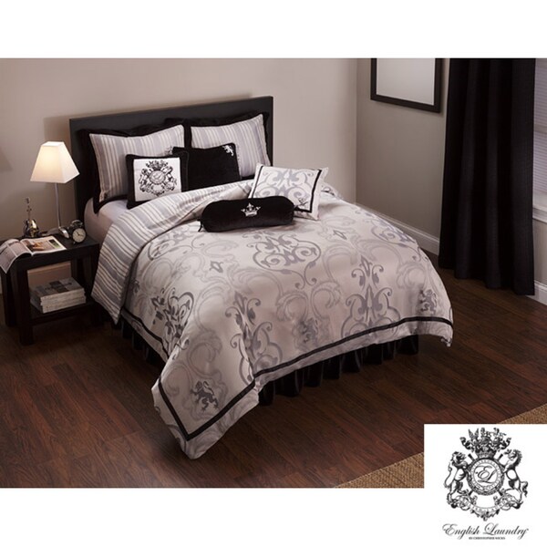 Shop English Laundry Bury Queensize Duvet Cover Set Free Shipping