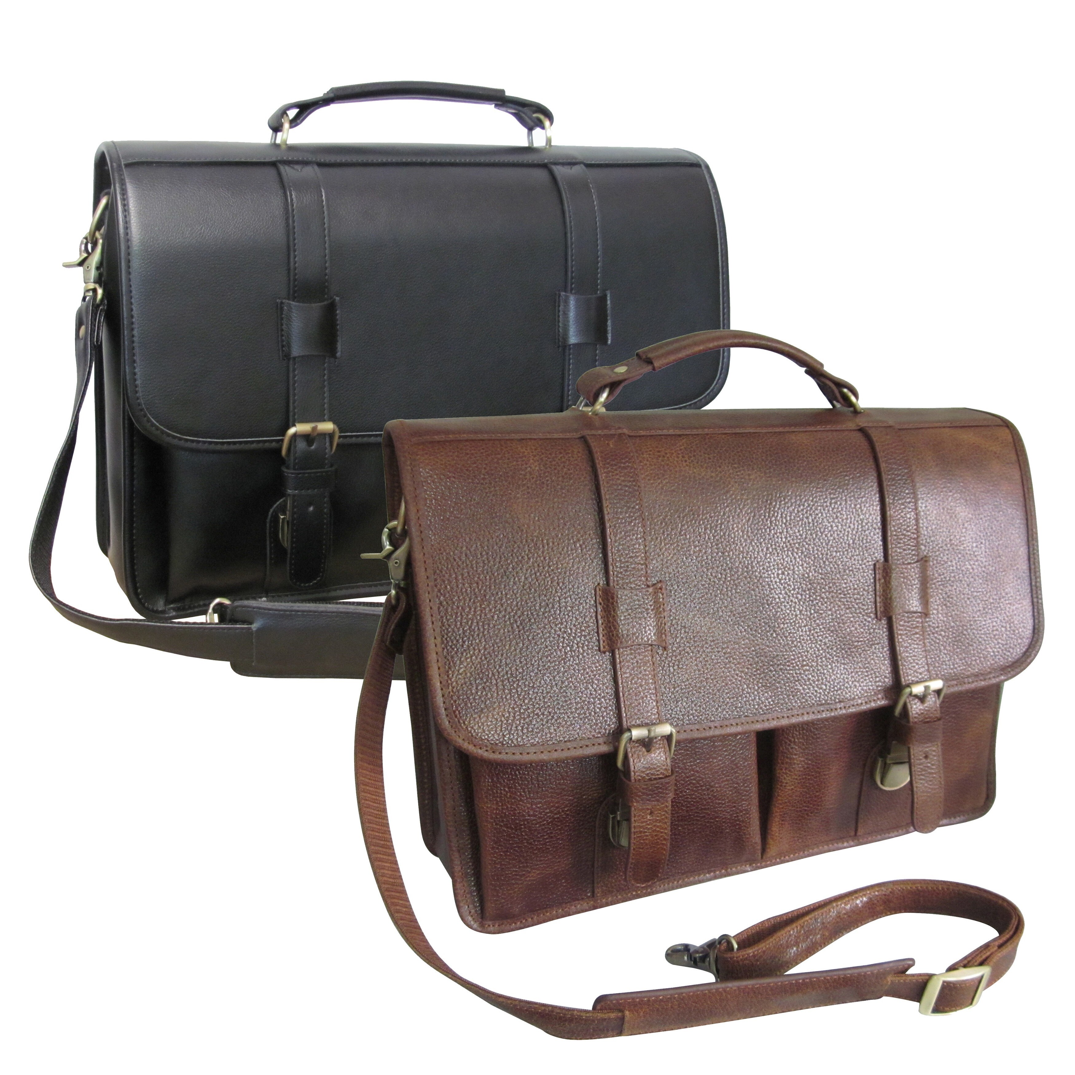 leather executive briefcase