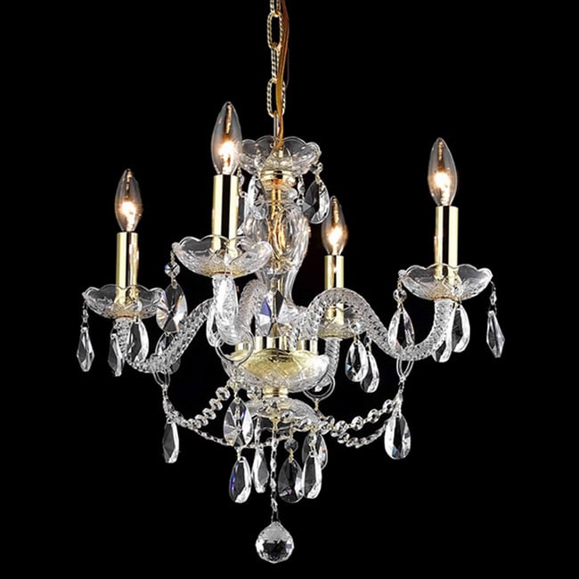 Christopher Knight Home Crystal 57162 4 light Chandelier