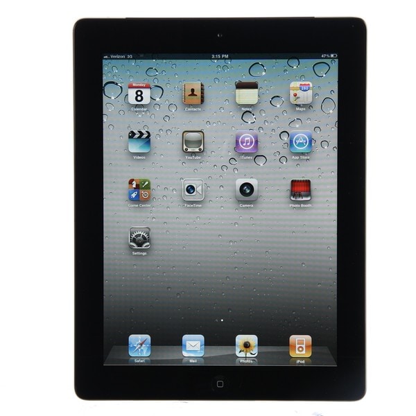 Apple iPad 2 Tablet 16GB Wi Fi + 3G Verizon (Refurbished) Apple Tablet PCs