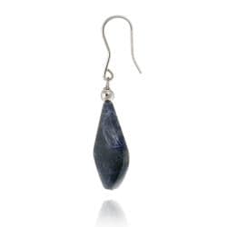 Glitzy Rocks Sterling Silver Sodalite Dangle Earrings Glitzy Rocks Gemstone Earrings