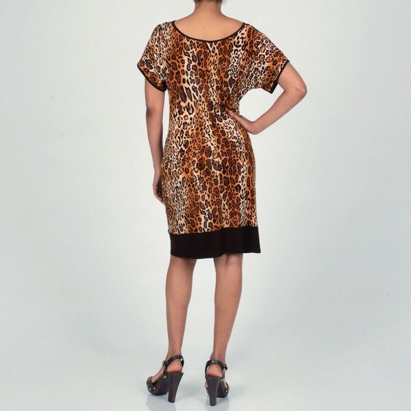 animal print dress womens