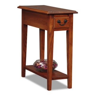 KD Furnishings Ash/Oak Chairside Table