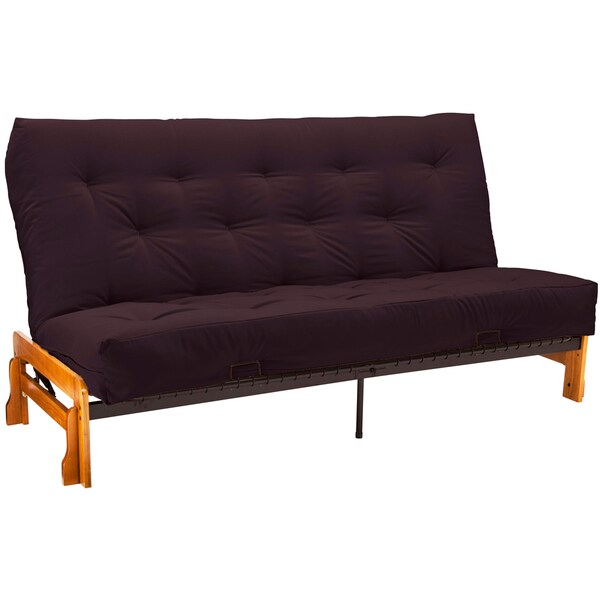 8-inch Loft Au Natural Cotton-filled Twin-size Futon Mattress 8-inch Loft Au Natural Cotton-filled Twin-size Futon Mattress - Free Shipping Today - Overstock.com - 13755333 - 8-inch Loft Au Natural Cotton-filled Twin-size Futon Mattress