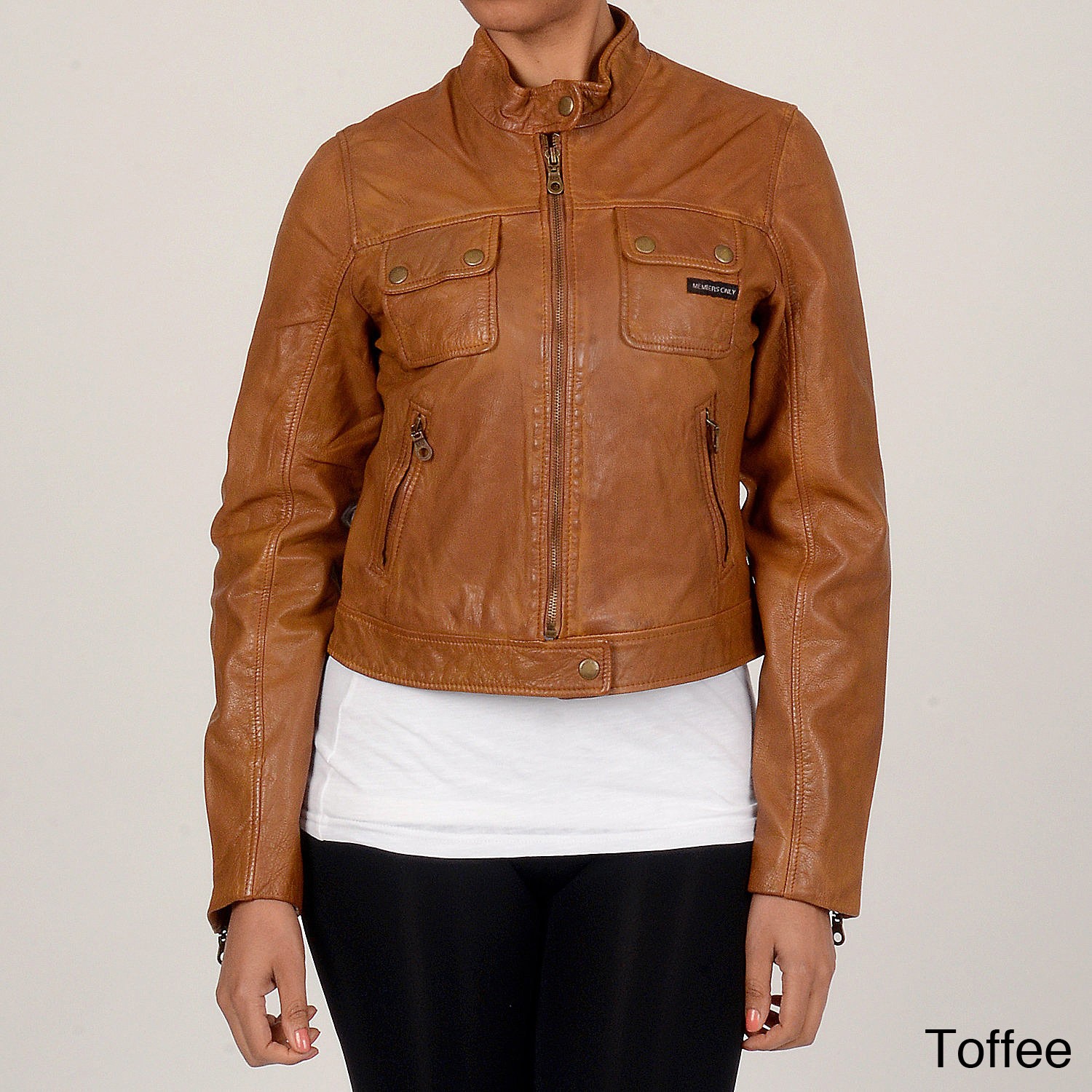 Members Only Womens New Aviator Jacket