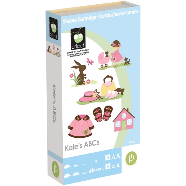 Cricut Kates Abcs Shape And Font Cartridge