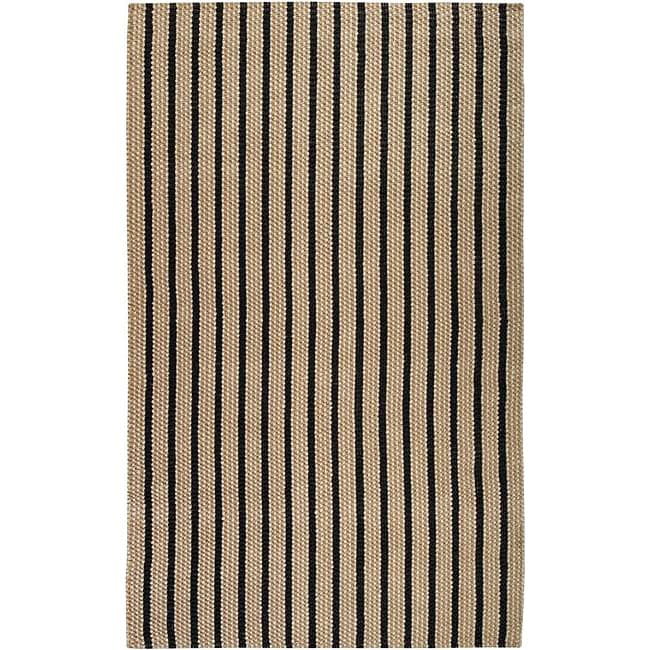 Country Living Hand woven Calder Striped Natural Fiber Jute Rug (36 X 56)