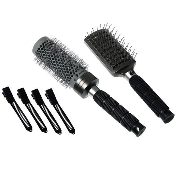 T3 Perfect Blowout Hair Dryer Styling Brush Set Overstock 6088100