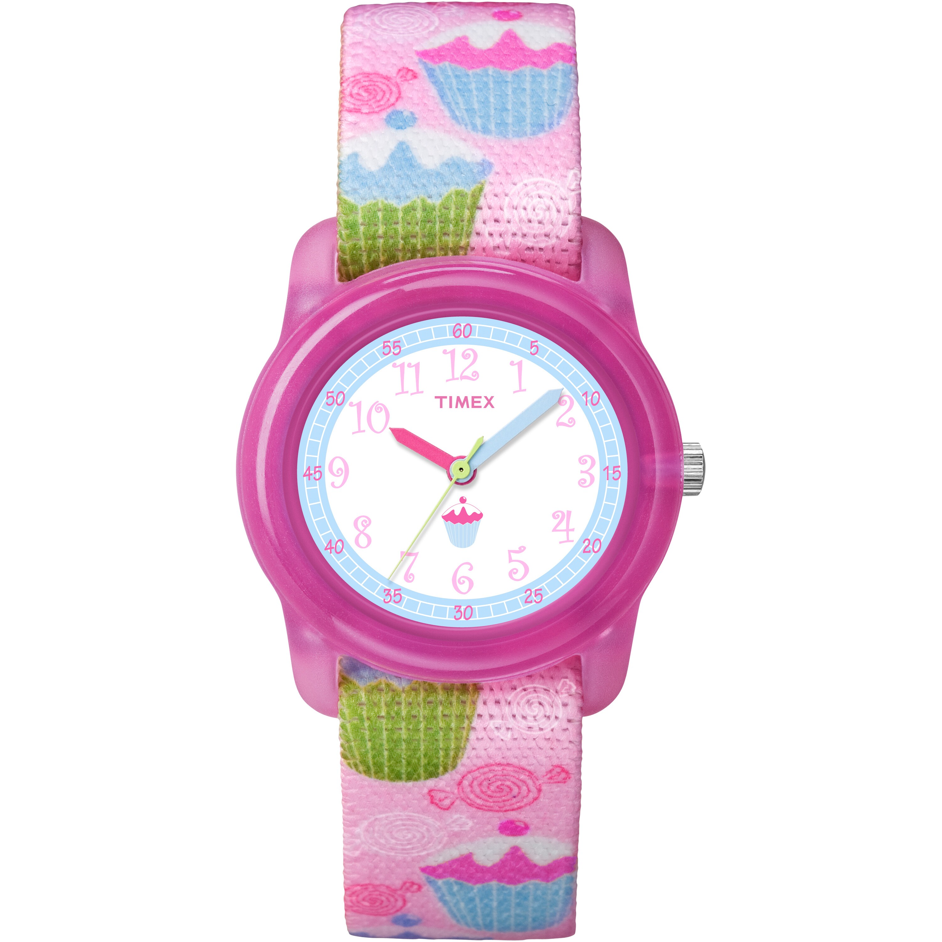 T89001 Kids Elastic Strap 16mm Timex Youth TW7B99500 /& More... Pink T89022 Orange /& Yellow Floral Design Band Fits Timex T7B151