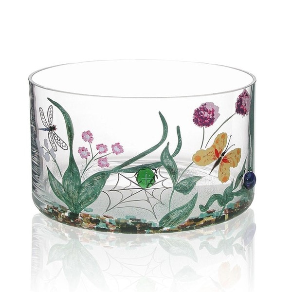 May Flowers Glass Bowl