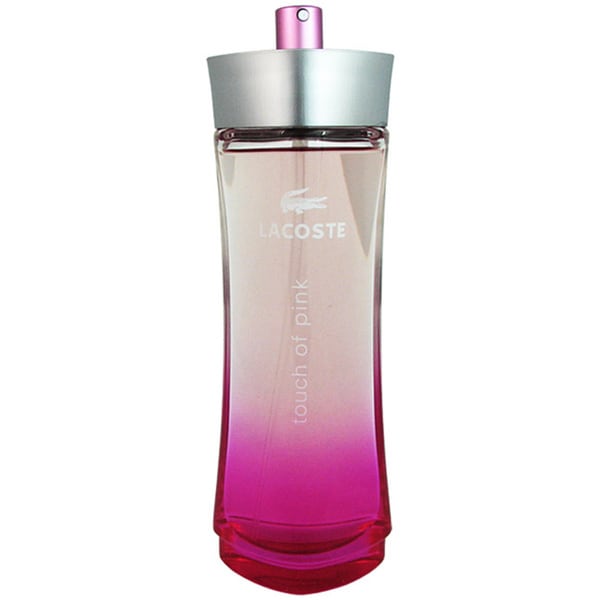 Lacoste Touch of Pink for Women 3 ounce Eau de Toilette Spray (Tester) Lacoste Women's Fragrances