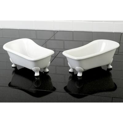 Clawfoot Bathtub Accessory 2-piece Set