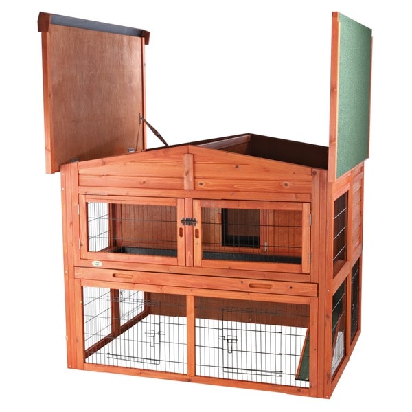 extra large rabbit hutch and run