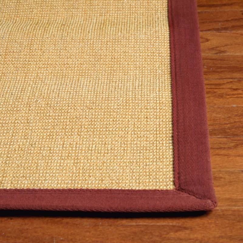 Handmade Sisal Natural Fiber Rug - 2'6" x 4'