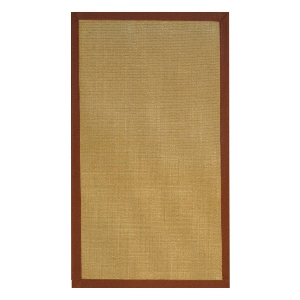 Handmade Sisal Natural Fiber Rug - 2'6" x 4'