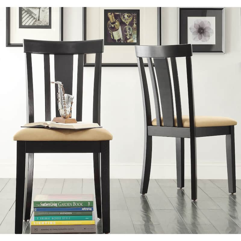 Wilmington Black Dining Chair (Set of 2) by iNSPIRE Q Classic