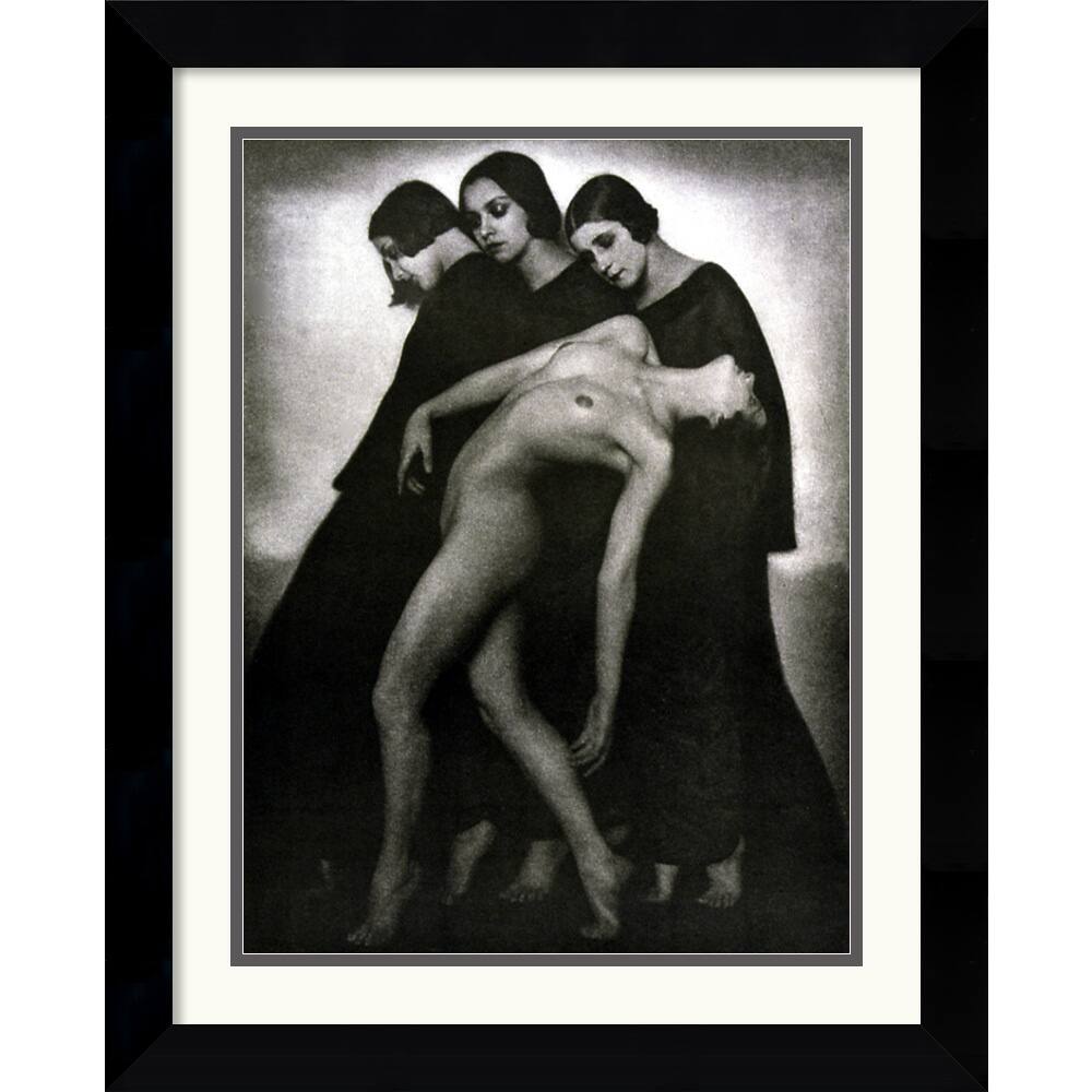 Rudolf Koppitz 'Bewegung (Motion Study)' Framed Art Print