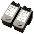 Sophia Global PG-40 Black, CL-41 Color Ink Cartridges (Pack of 2)(Refurbished)