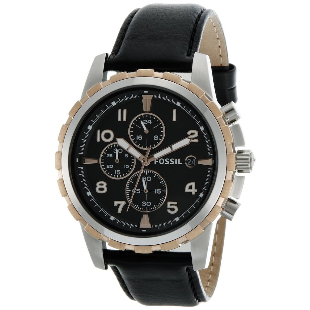 Fossil Men's Stainless Rose Goldtone Chronograph Watch