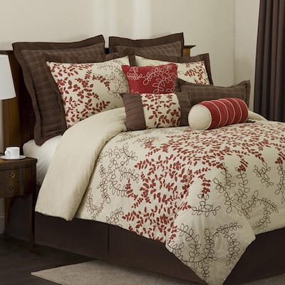 Lush Decor Hester 8-piece Full-size Comforter Set - Multi